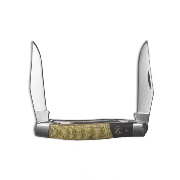 Roper Muskrat Rattler Micarta Folding Knife (RP0007CMG, RP0007CMT)