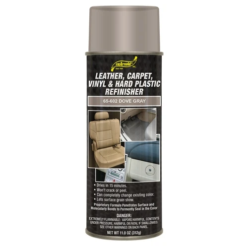 S.M. Arnold 65-602 Leather, Vinyl & Hard Plastic Refinisher, Dove Gray - 11 oz