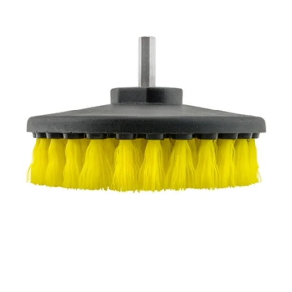 S.M. Arnold 83-062 Cordless Drill Brush - Medium Duty (Yellow Bristle)