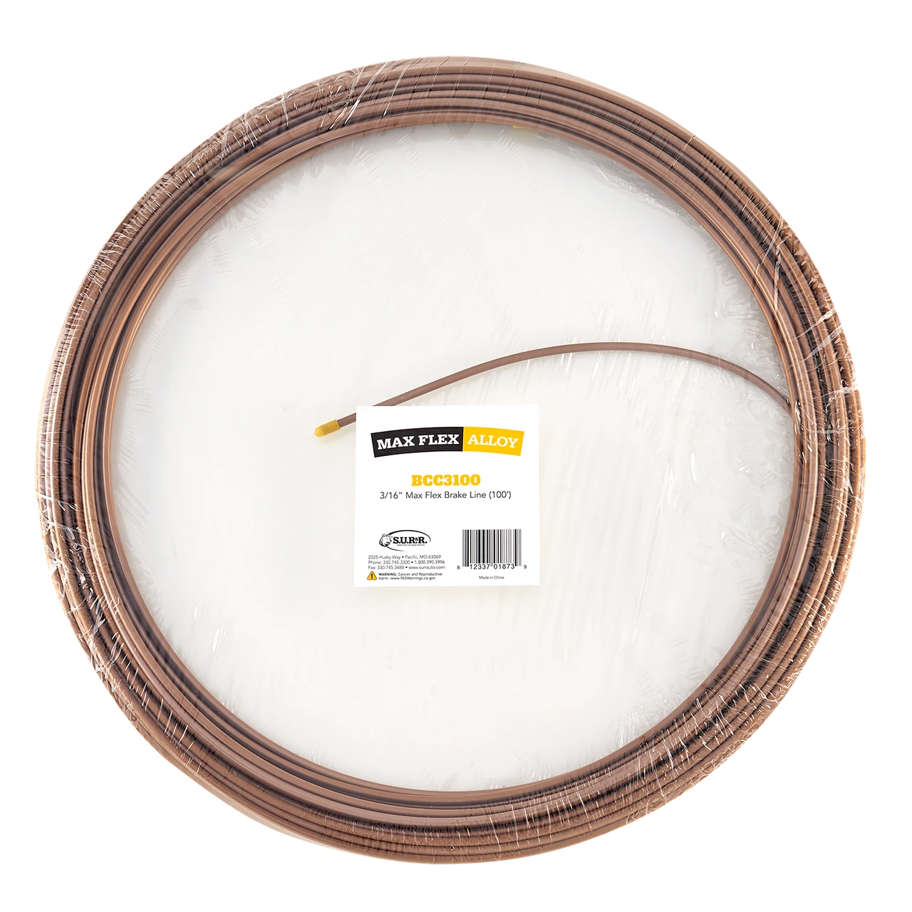 S.U.R. & R 3/16" Max Flex Brake Line (BCC3100)