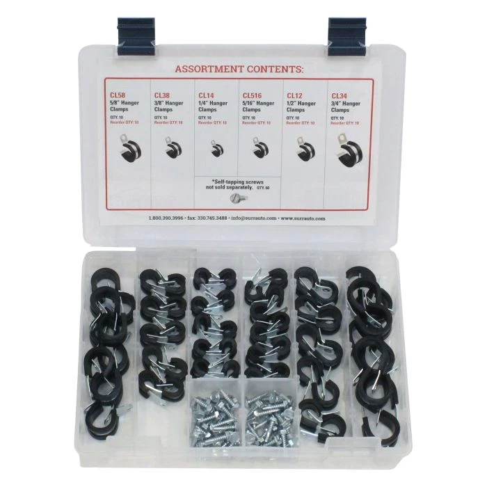 S.U.R. & R Hanger Clamp Assortment (CL484) — product image 2