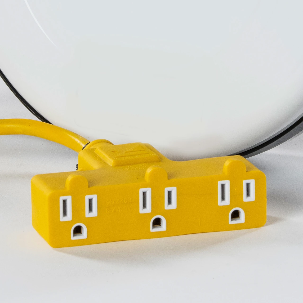 Saf-T-Lite Commercial Power Supply Triple Outlet (Yellow) (2630-3000) — product image 2