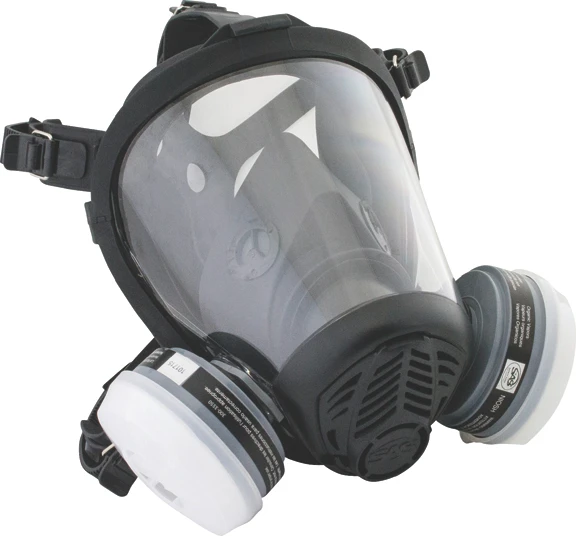 SAS Safety 312-2215 BreatheMate Fullface OV/R95 Respirator, Medium