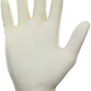 SAS Safety 650-1005 Dyna Grip Powder-Free Latex Disposable Gloves, XX-Large