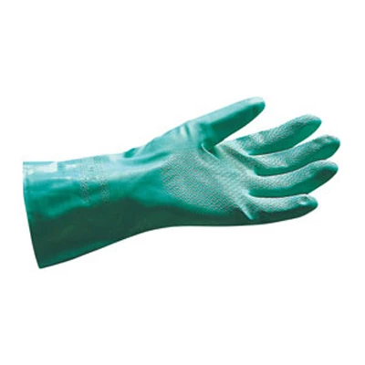 SAS Safety 6533 Nitrile Chemical Glove - Flock Lined