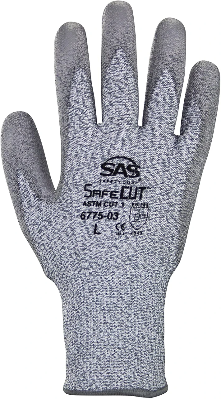 SAS Safety 6775-04 Safecut Hppe Knit Safety Gloves - Xl, Pair