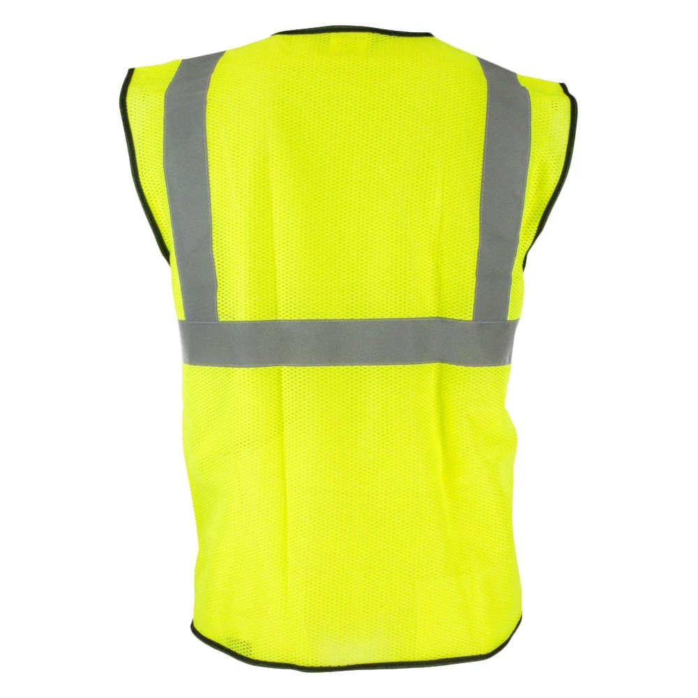SAS Safety 690-1210 Yellow Polyester Mesh Class 2 Safety Vest, X-Large — product image 2