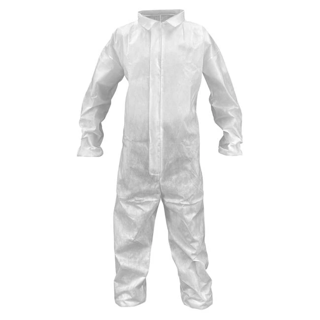 SAS Safety 6965 Breathable SMS Hooded & Booted Coveralls - XX-Large, White