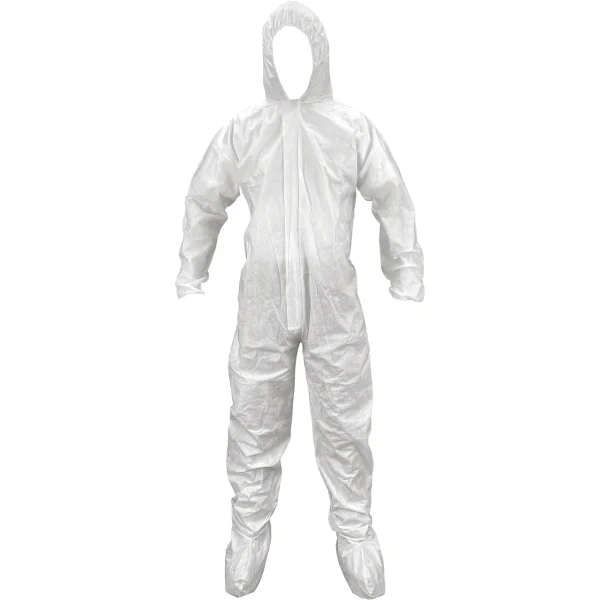 SAS Safety 6974 Breathable SMS Hooded and Booted Coveralls - X-Large