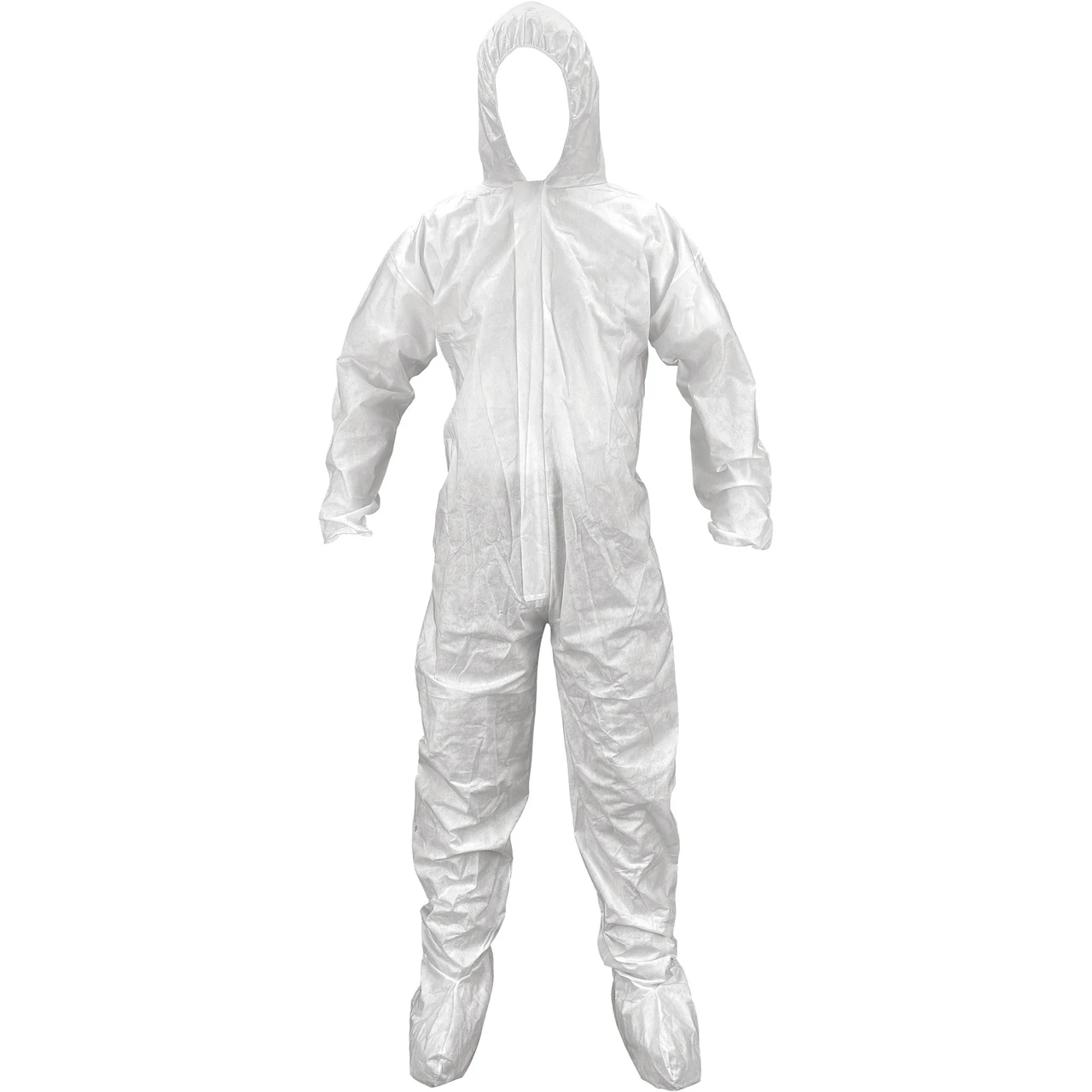 SAS Safety 6975 Breathable SMS Hooded & Booted Coveralls Suit - XX-Large, White