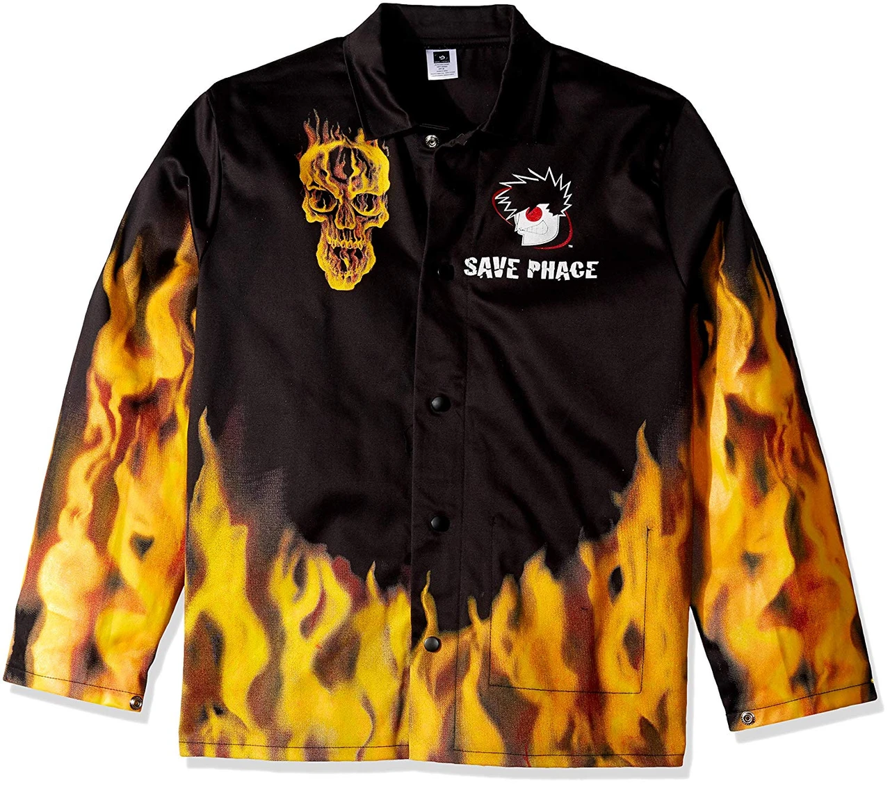 Save Phace Welding Jacket With Flames Design - XXL (3012404)