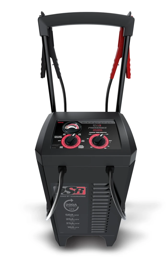 Schumacher 12V/24V 200A ProSeries Manual Battery Charger (DSR140) — product image 2