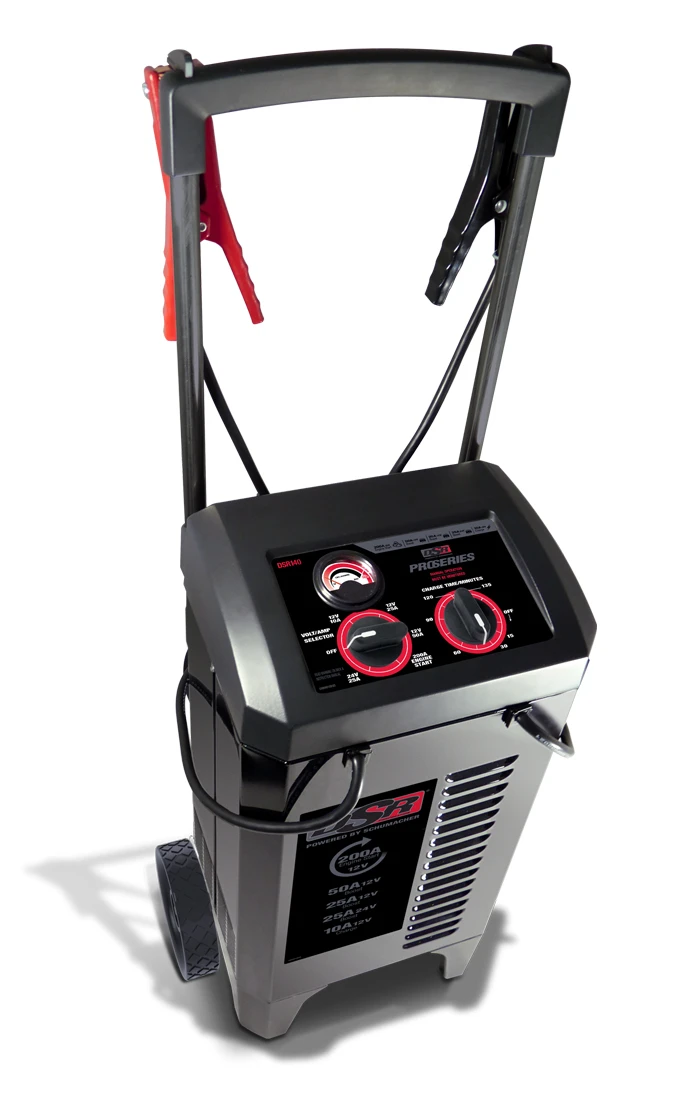 Schumacher 12V/24V 200A ProSeries Manual Battery Charger (DSR140) — product image 3