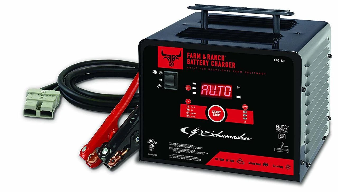 Schumacher 6V/12V 200A Battery Charger & Engine Starter (FR01335)