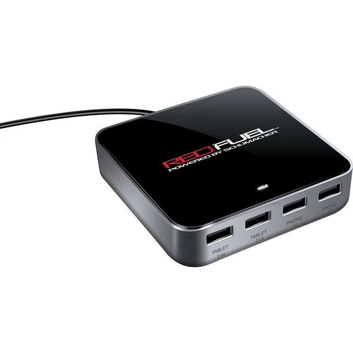 Schumacher SL-14 4-Port Desktop USB Charger Hub (SL14)