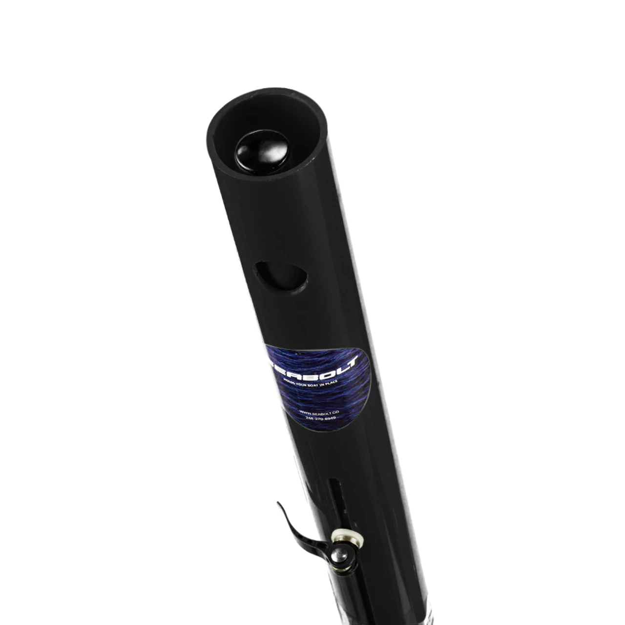 Seabolt Boat Auger Anchor Black Marine Grade Removable Handle (FULLSIZE-BLACK) — product image 6