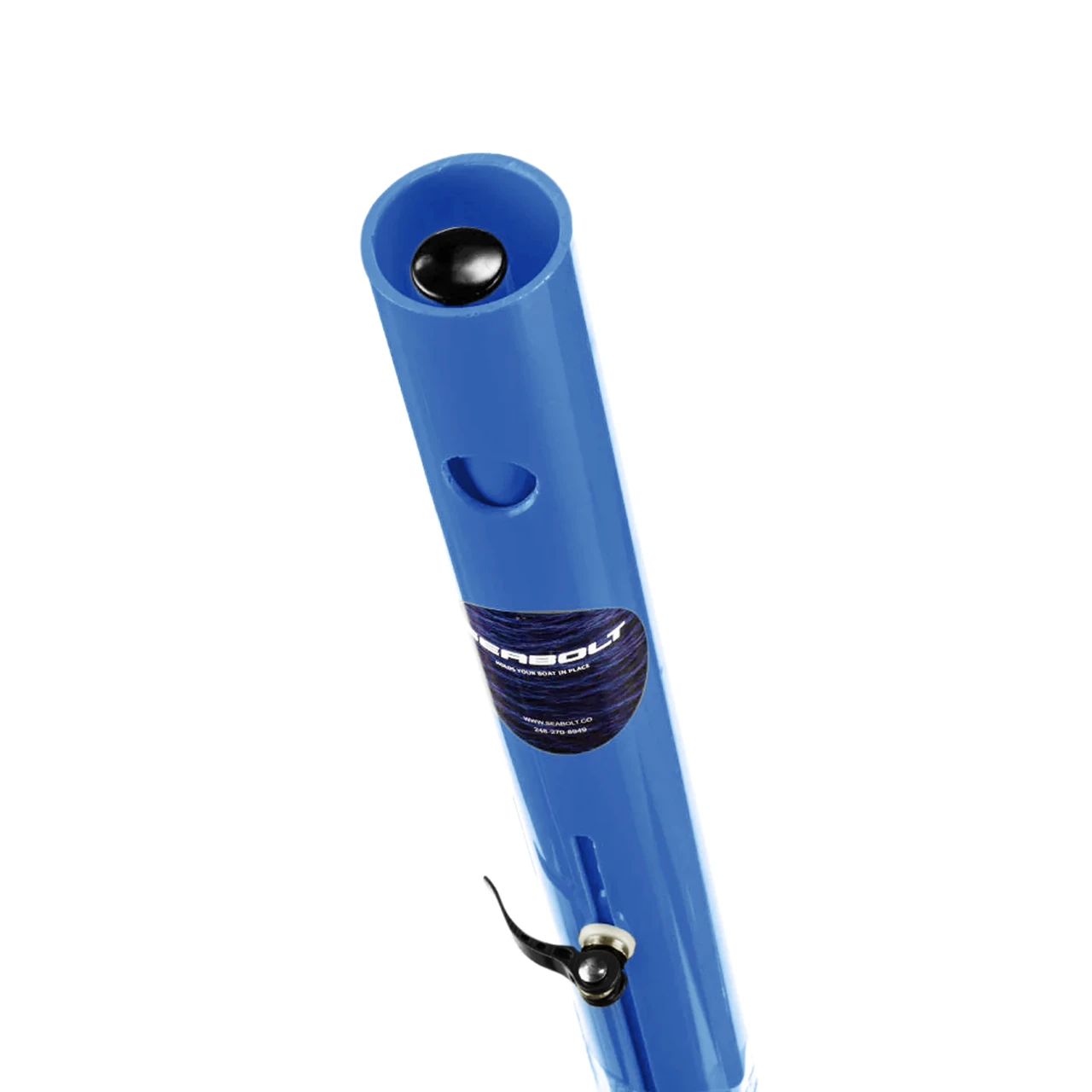 Seabolt Boat Auger Anchor Blue Marine Grade Removable Handle (FULLSIZE-BLUE) — product image 4
