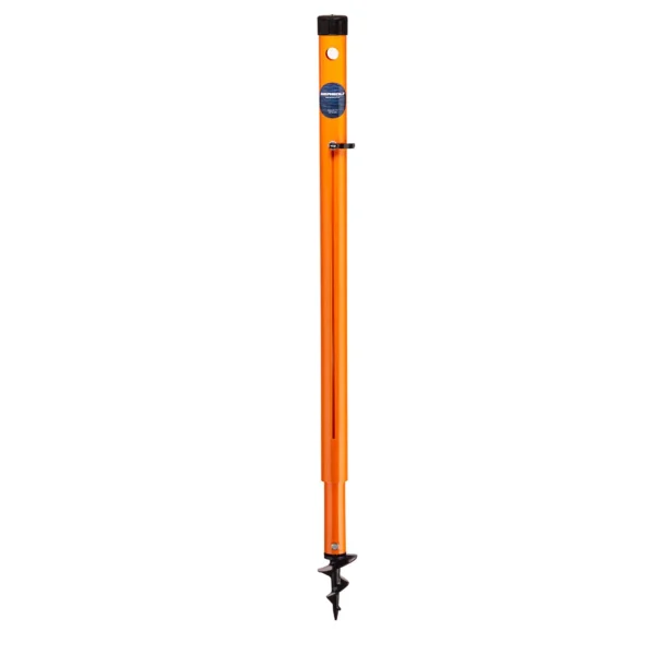 Seabolt Boat Auger Anchor Orange Marine Grade Removable Handle (FULLSIZE-ORANGE)