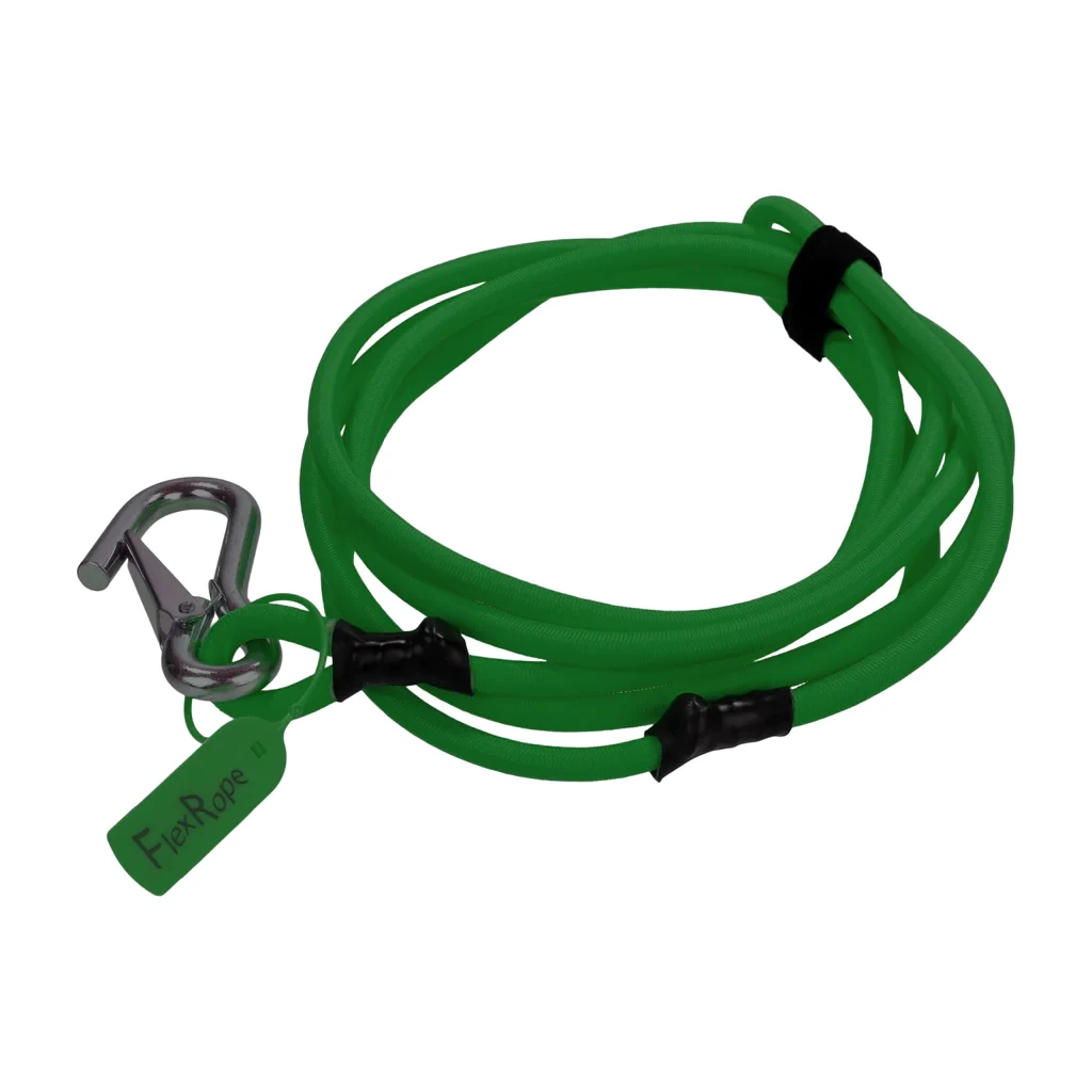 Seabolt FlexRope Boat Rope For Tie Off 10’ Spring Damping Green (FLXRP-GREEN) — product image 2