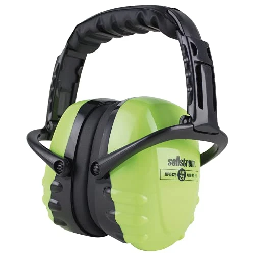 Sellstrom Noise Cancelling Dielectric Safety Ear Muffs, 25dB NRR (S23407)