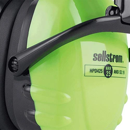 Sellstrom Noise Cancelling Dielectric Safety Ear Muffs, 25dB NRR (S23407) — product image 3