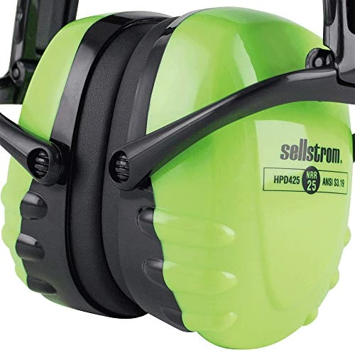 Sellstrom Noise Cancelling Dielectric Safety Ear Muffs, 25dB NRR (S23407) — product image 5