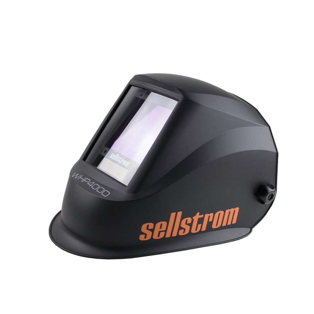 Sellstrom Lightweight Welding Helmet, Ergonomic, XL, Blue/Black/Orange (S26400)