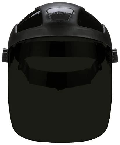 Sellstrom Single Crown Safety Face Shield, Shade 3 IR Tint, Black (S32030) — product image 3