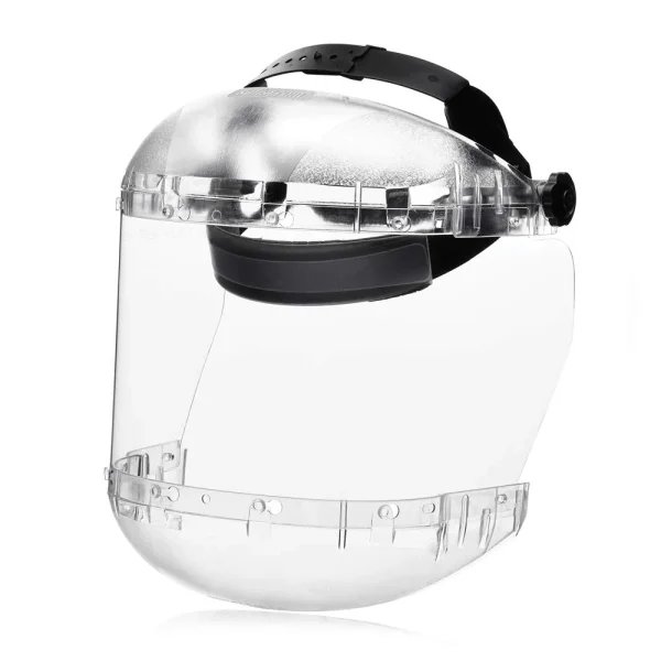 Sellstrom Max Light Ratcheting Faceshield, Clear, Anti-Fog (S38440)