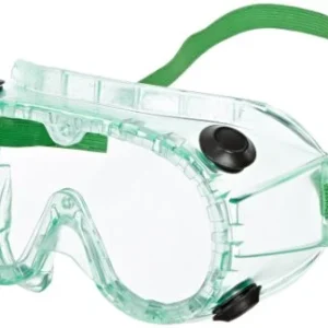Sellstrom Flexible, Soft, Indirect Vent Safety Goggle, Green (S88200)