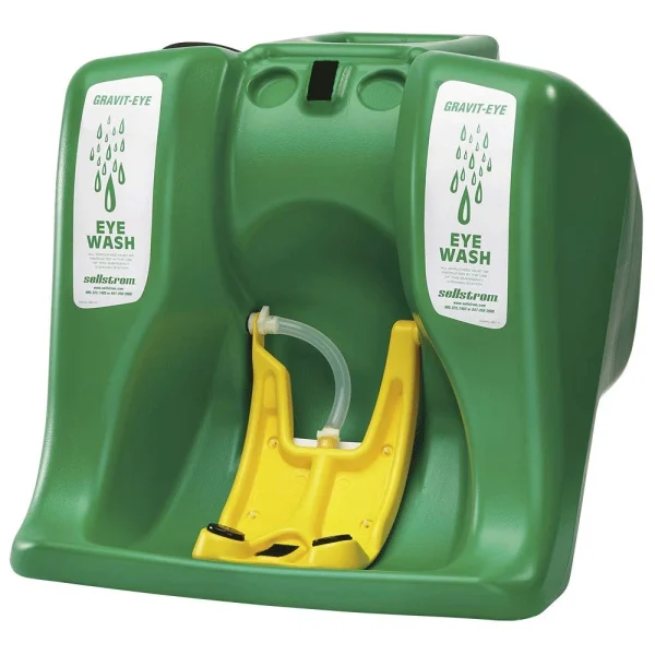 Sellstrom Portable Eye Wash Station, Gravity Flow Emergency Washing (S90320)