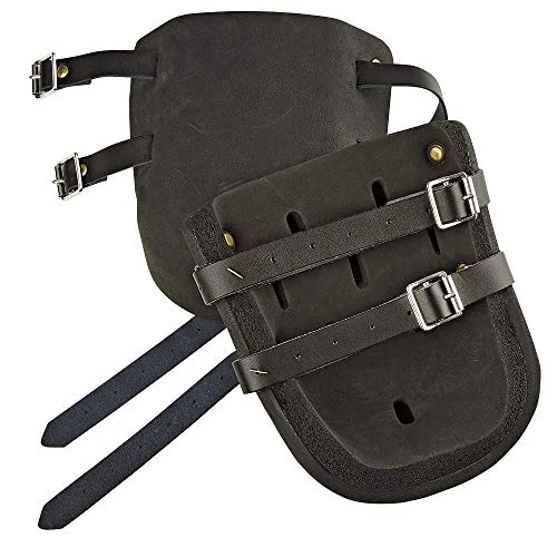 Sellstrom KneePro Roofers Knee Pads with Foam Padding, Black (S96350)