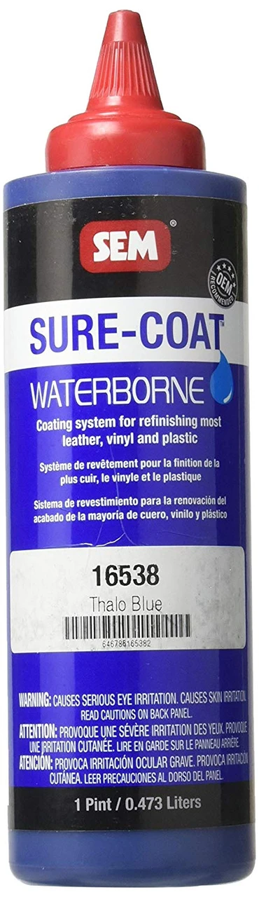 SEM Paints Sure-Coat Thalo Blue, 1 Pt Bottle (16538)
