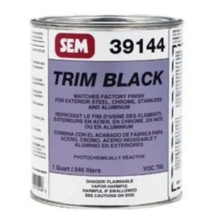SEM Paints Trim Black, Quart Can (39144)