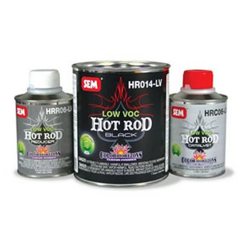 SEM Paints Hot Rod Black Kit Low VOC, Quart Kit (HR010-LV)