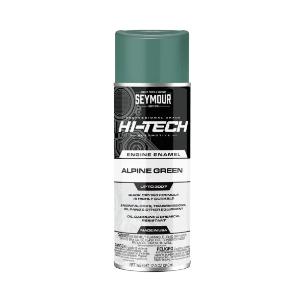 Seymour Hi-Tech Engine Spray Paint, Alpine Green (EN-60)