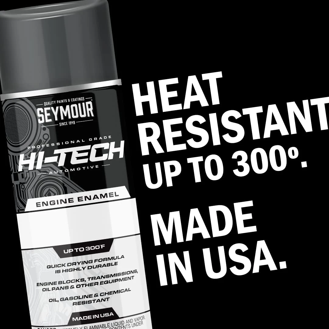 Seymour Hi-Tech Engine Spray Paint, Ford Blue (EN-46) — product image 2