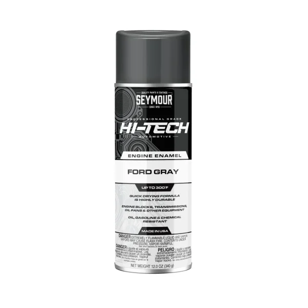 Seymour Hi-Tech Engine Spray Paint, Ford Gray 12 Ounce (EN-43)