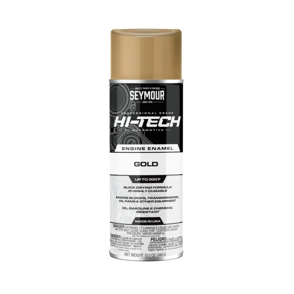 Seymour Hi-Tech Engine Spray Paint, Universal Gold 12 Ounce (EN-50)