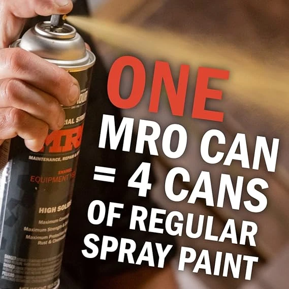 Seymour MRO High Solids Spray Paint Gloss Black 16 oz (620-1415) — product image 3