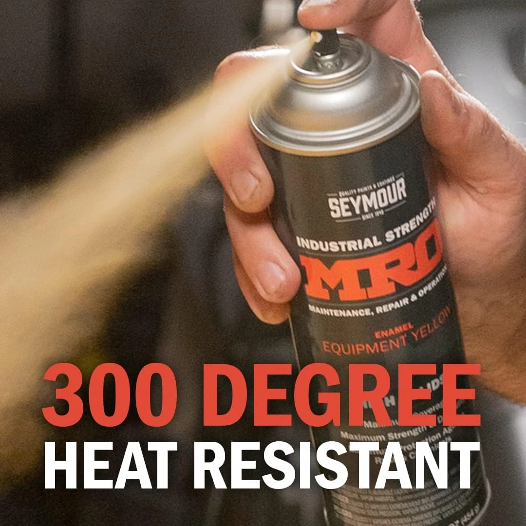 Seymour MRO High Solids Spray Paint Gloss Black 16 oz (620-1415) — product image 6