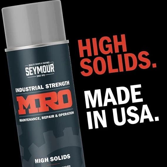 Seymour Paints 620-1413 Industrial MRO High Solids Spray Paint, Gloss White — product image 2