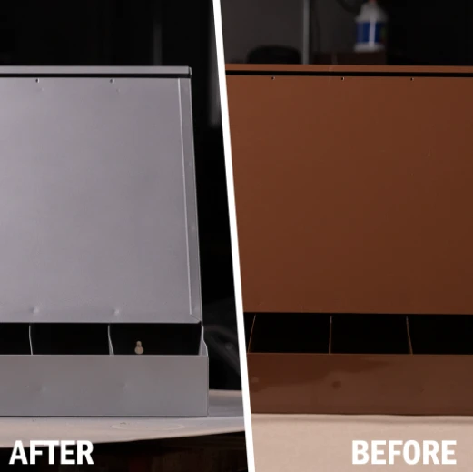 Seymour Paints 98-24 Spruce General Use Enamel Spray Paint, Satin Black — product image 2