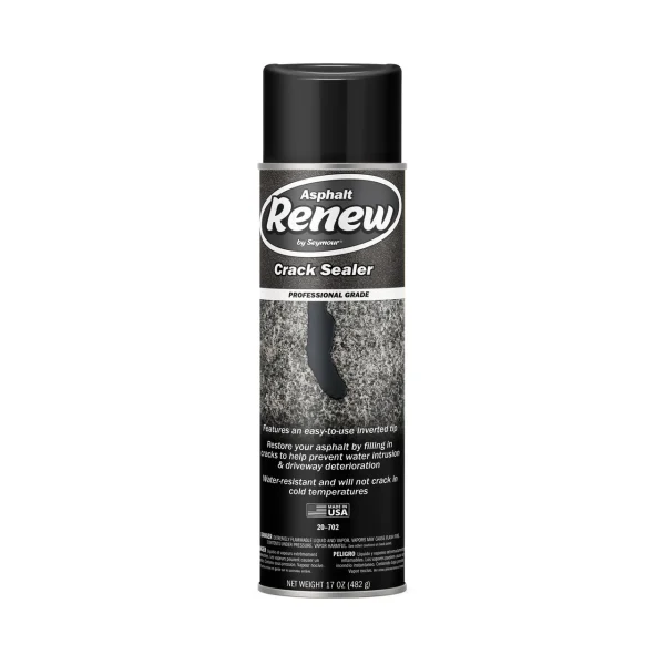 Seymour Paints Crack Sealer Spray Paint, Jet Black 17 Oz. (20-702)