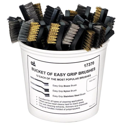 SG Tool Aid 17370 Bucket Of Easy Grip Brushes