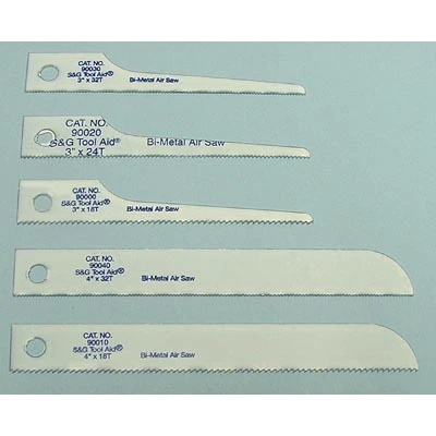 SG Tool Aid 90010 Reciproctng Air Saw Blds, 4" All Purpose x18 TPI(Pkg of 5)