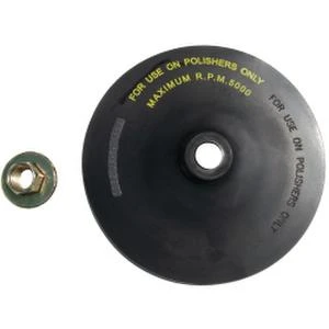 SG Tool Aid 94820 7" Rubber Backing Pad with Hex Spindle Nut