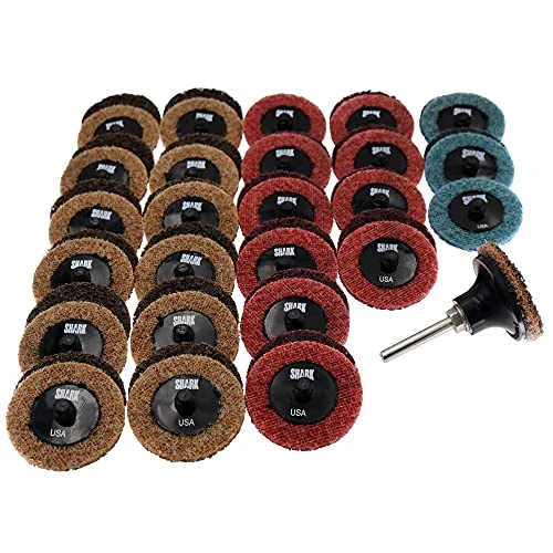 Shark 13094 50-Pack Triple Treat Quick Change Surface Prep Conditioning Discs — product image 2
