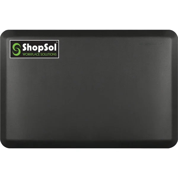 Shopsol Anti-Fatigue Mat Supreme 3' X 2' Black 32Ssfblk (1010643)