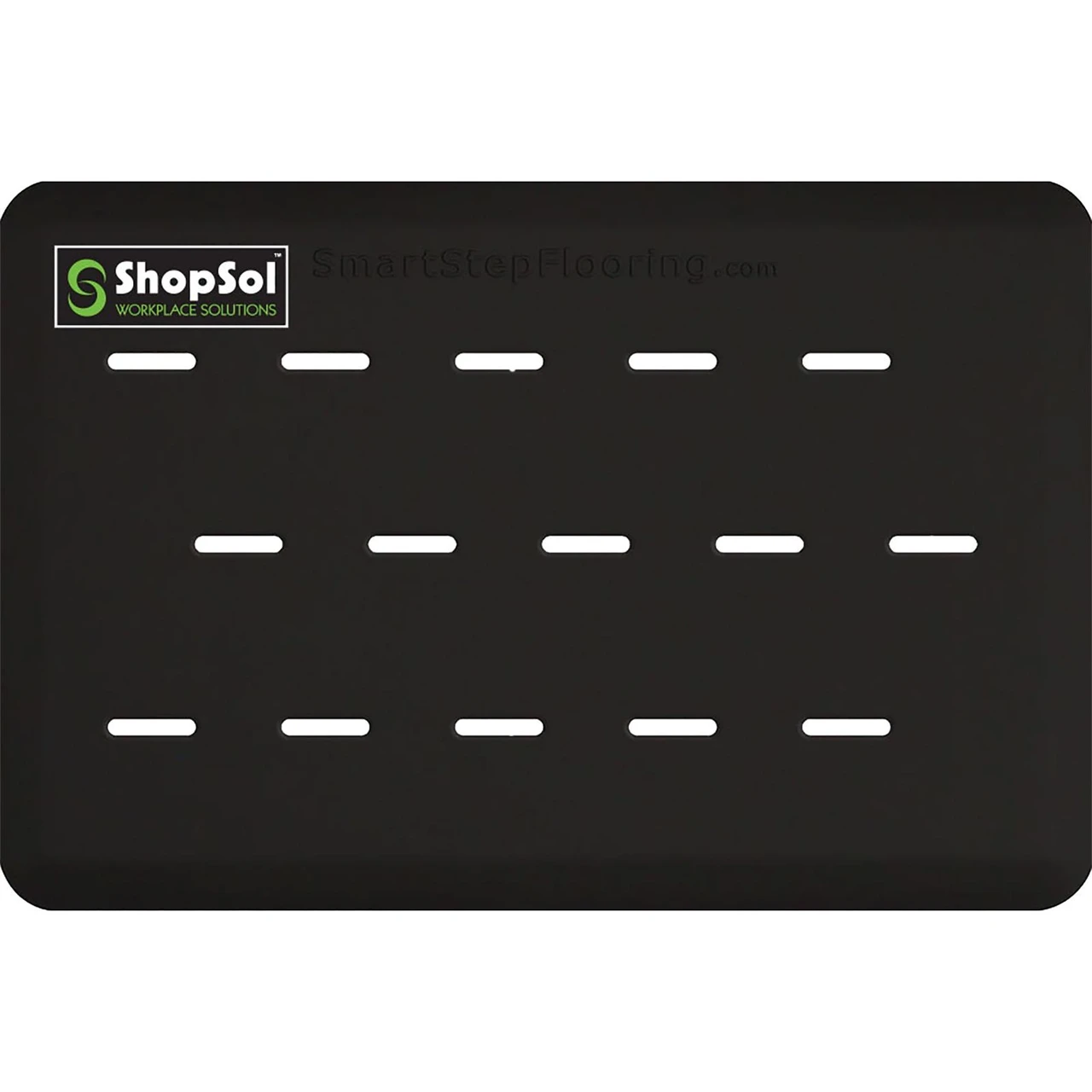 Shopsol Anti-Fatigue Supreme Mat, 3' X 2', Black (1010671)